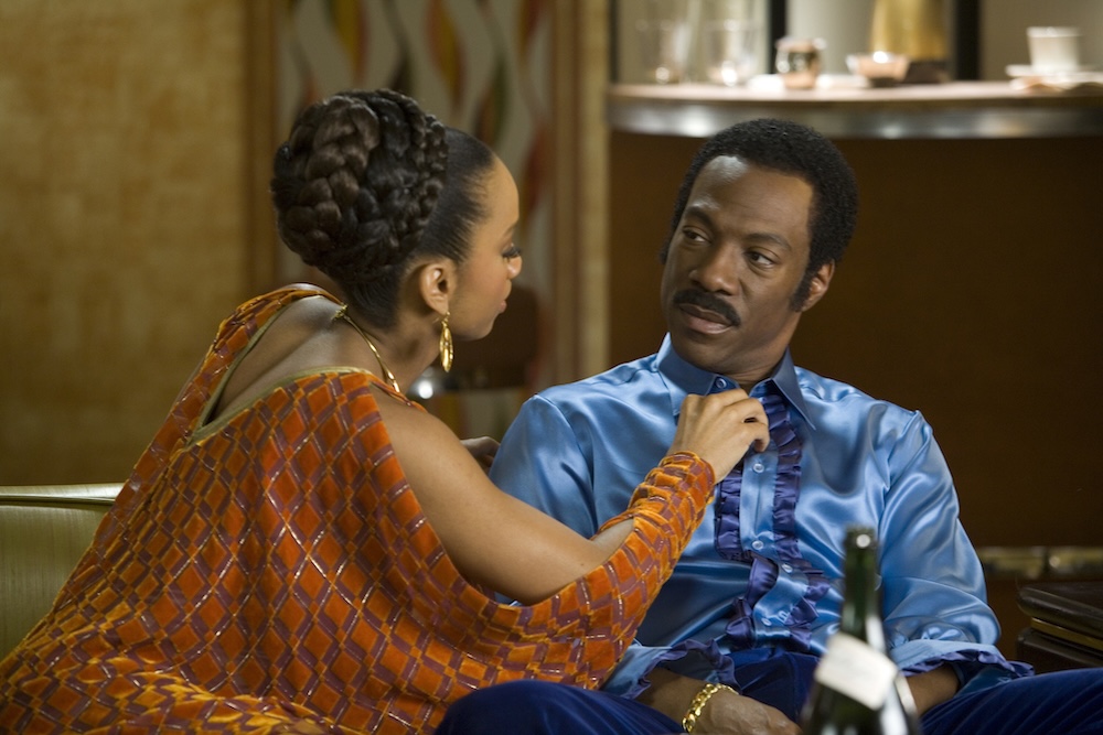 Anika Noni Rose as Lorrell Robinson and Eddie Murphy as Jimmy "Thunder" Early in Dreamgirls
