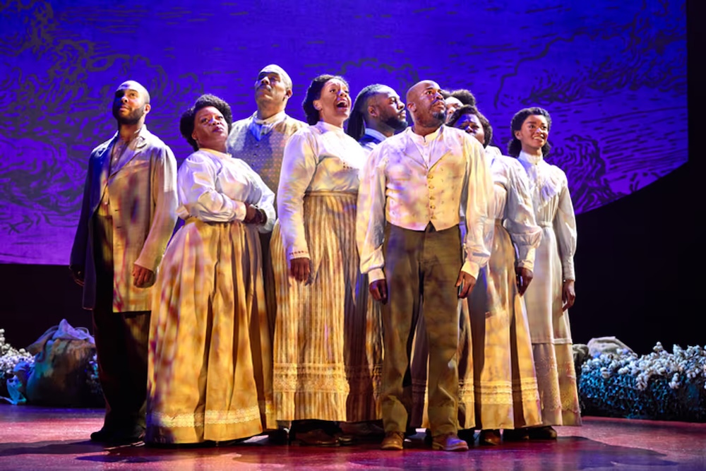 Cast of Gun & Powder at Paper Mill Playhouse. ( © Jeremy Daniel)